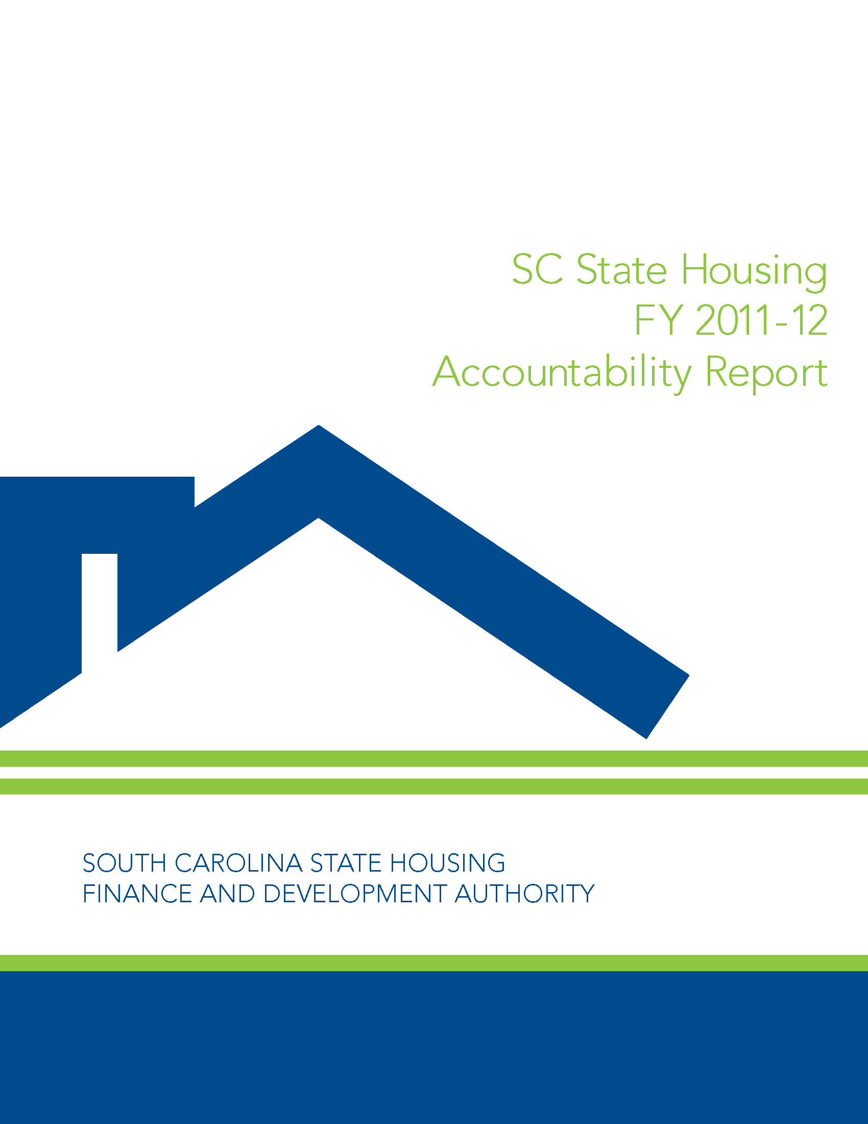 Cover of 2012 Accountability Report