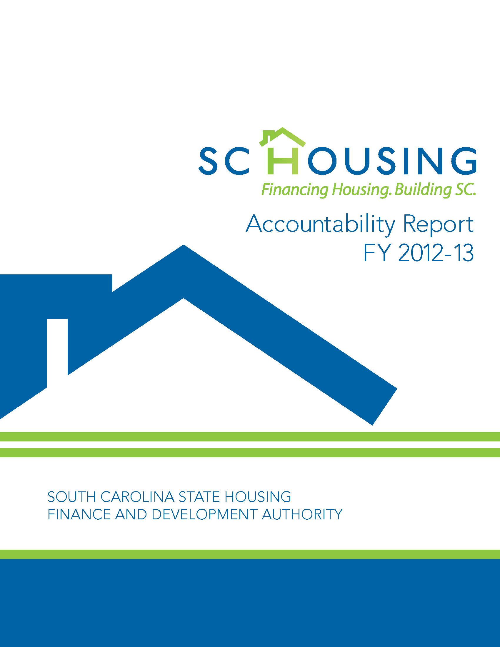 Cover of 2013 Accountability Report